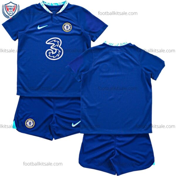 Chelsea Home Kids Football Kit On Sale