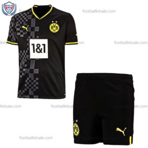 Dortmund Away Kids Football Kit On Sale