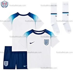 England Home World Cup Football Kit