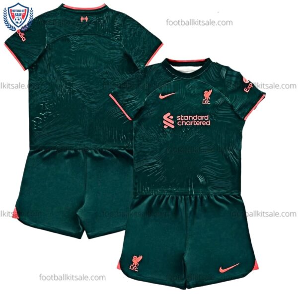 Liverpool Third Kids Football Kit On Sale