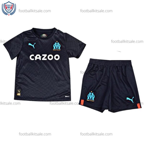 Marseille Away Kids Football Kit On Sale