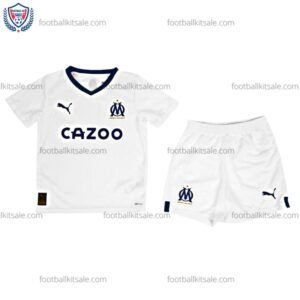Marseille Home Kids Football Kit On Sale
