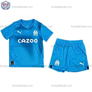 Marseille Third Kids Football Kit On Sale