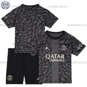PSG 23/24 Third Kid Football Kits Sale