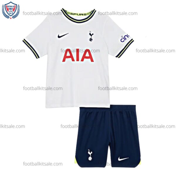 Tottenham Home Kids Football Kit On Sale