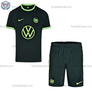 Wolfsburg Home Kids Football Kit On Sale