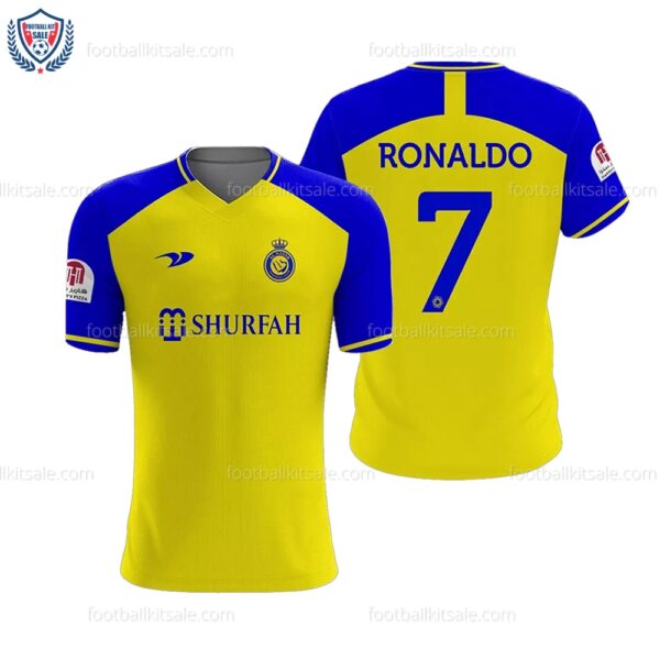 Al Nassr 22/23 Ronaldo 7 Home Men Football Shirt Sale