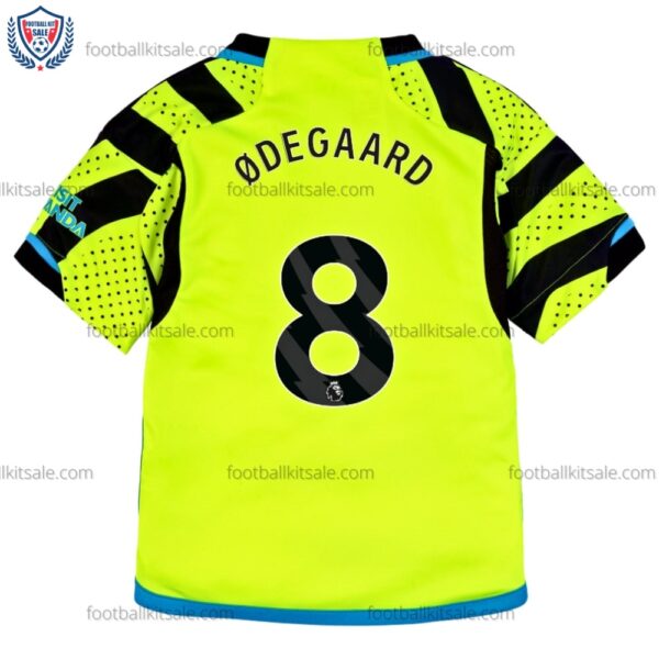 Arsenal 23/24 Ødegaard 8 Away Kid Football Kits Sale