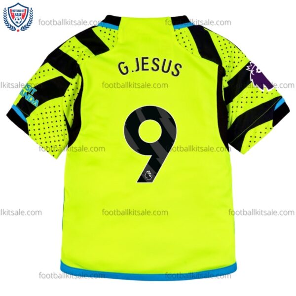 Arsenal 23/24 G.Jesus 9 Away Kid Football Kits Sale