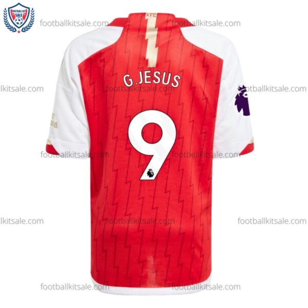 Arsenal 23/24 G.Jesus 9 Home Kid Football Kits Sale