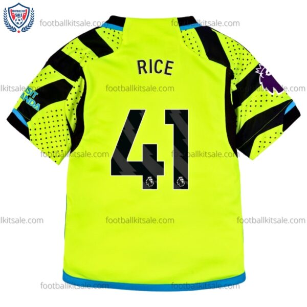 Arsenal 23/24 Rice 41 Away Kid Football Kits Sale