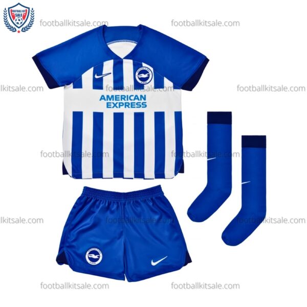 Brighton 23/24 Home Kid Football Kits Sale