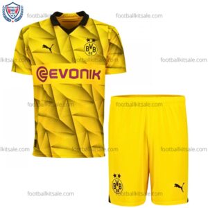Dortmund 23/24 Third Kid Football Kits Sale