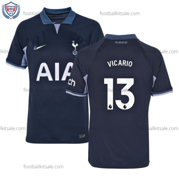 Tottenham 23/24 Vicario 13 Away Football Shirt Sale