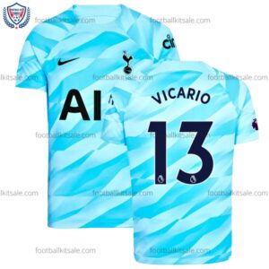 Tottenham 23/24 Vicario 13 Goalkeeper Football Shirt Sale