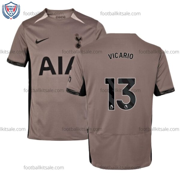 Tottenham 23/24 Vicario 13 Third Football Shirt Sale