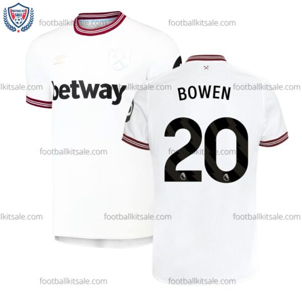 Westham 23/24 Bowen 20 Away Football Shirt Sale