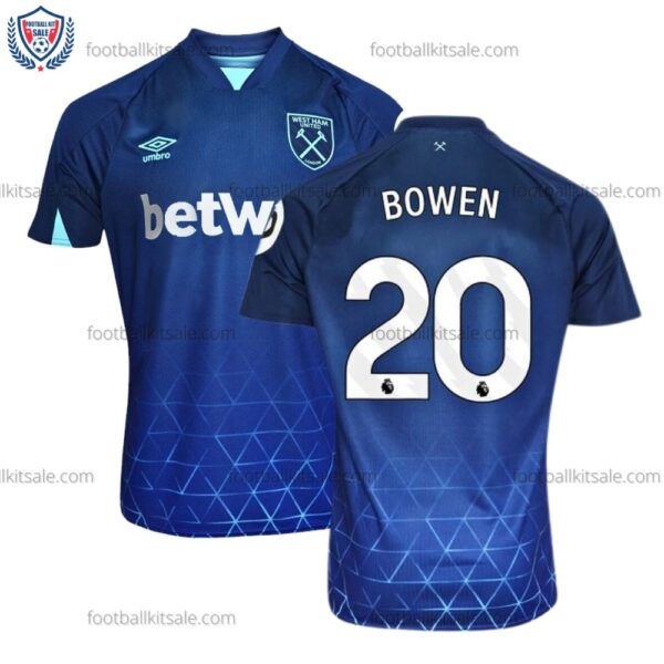 Westham 23/24 Bowen 20 Third Football Shirt Sale