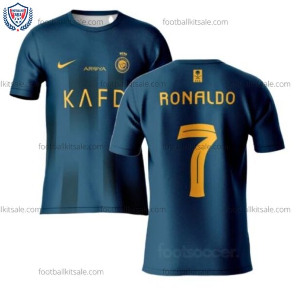 Al Nassr 23/24 Ronaldo 7 Away Men Football Shirt Sale