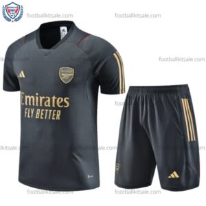 Arsenal 23/24 Grey Training Kid Football Kits Sale