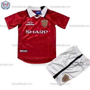 Man Utd 1999 Home Kid Football Kits Sale