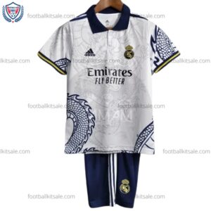 Real Madrid 23/24 White Edition Kid Football Kits Sale