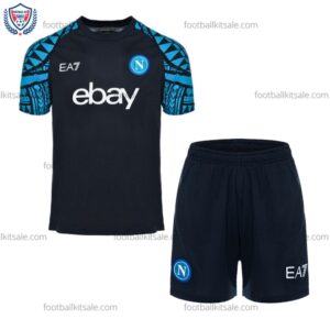 Napoli 23/24 Blue Training Kid Football Kits Sale