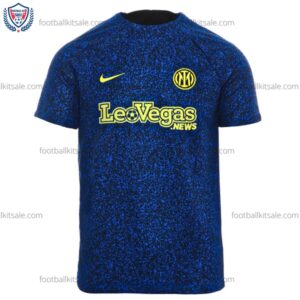 Inter Milan 23/24 Pre Match Navy Football Shirt Sale