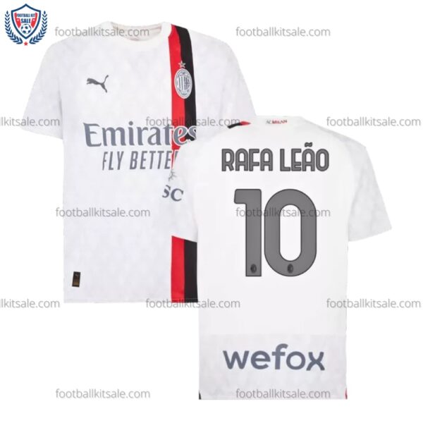 AC Milan 23/24 Rafa Leao 10 Away Football Shirt Sale