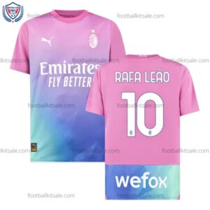 AC Milan 23/24 Rafa Leao 10 Third Football Shirt Sale