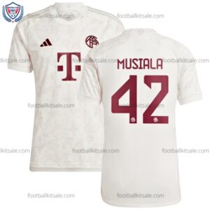 Bayern Munich 23/24 Musiala 42 Third Football Shirt
