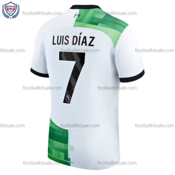 Liverpool 23/24 Luis Diaz 7 Away Football Shirt Sale