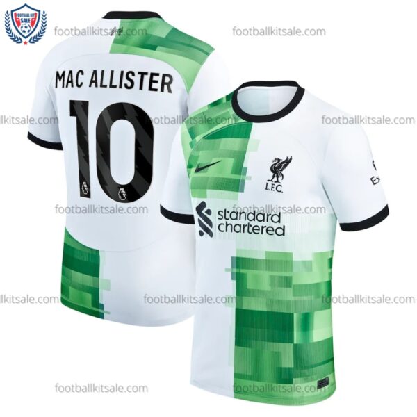 Liverpool 23/24 Mac Allister 10 Away Football Shirt Sale