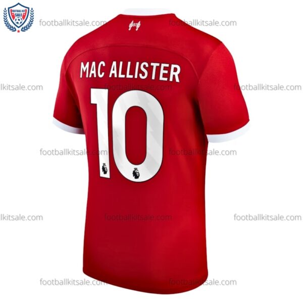 Liverpool 23/24 Mac Allister 10 Home Football Shirt Sale