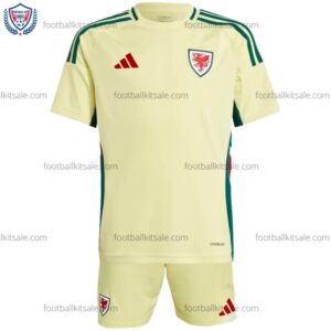 Wales 2024 Away Kid Football Kits Sale