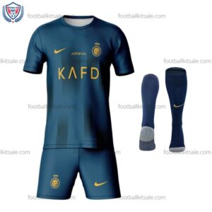 Al Nassr 23/24 Away Kid Football Kits Sale