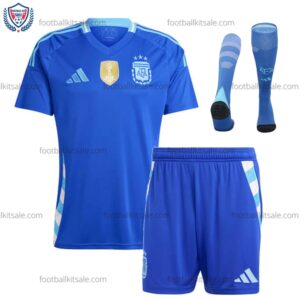 Argentina 2024 Away Kid Football Kits Sale