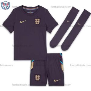 England 2024 Away Kid Football Kits Sale