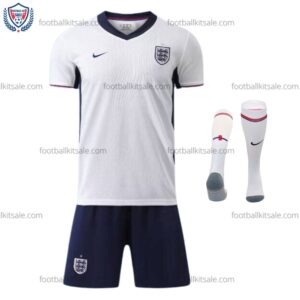 England 2024 Home Kid Football Kits Sale