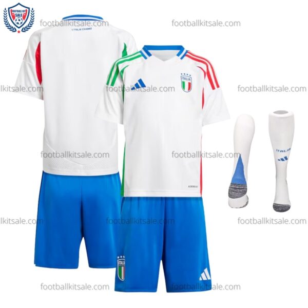 Italy 2024 Away Kid Football Kits Sale