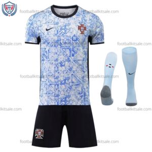 Portugal 2024 Away Kid Football Kits Sale