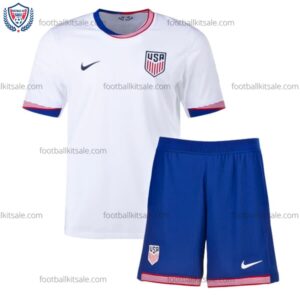 USA 2024 Home Kid Football Kits Sale
